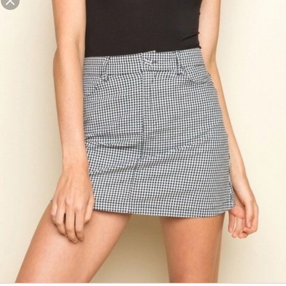 Brandy Melville Dresses & Skirts - Brandy Melville gingham skirt
